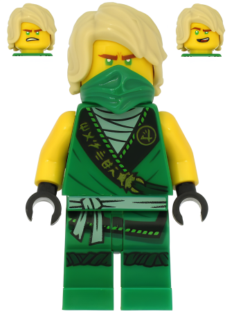 Минифигурка Lego Ninjago Lloyd - Legacy, Rebooted, 'MASTER' Torso njo574a N